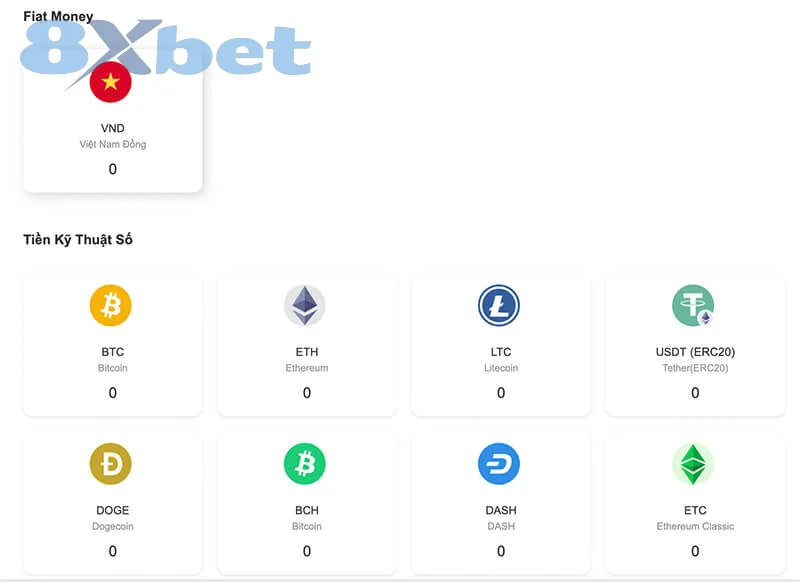 Rút tiền 8Xbet về ngân hàng 